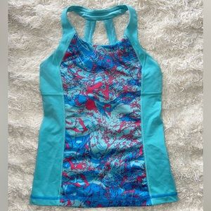 Ivivva girls size 8 racer back tank